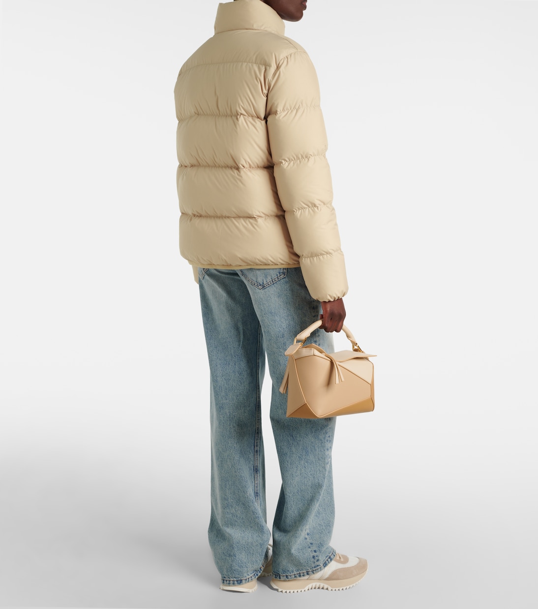 Chaqueta Abrigada Moncler Abbadia para Jóvenes Modernos