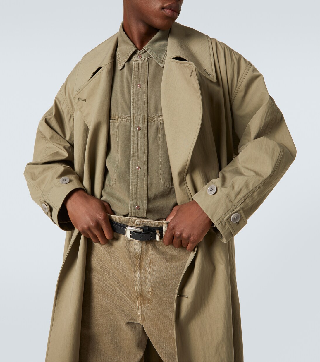 Gabardina Tibetan de mezcla de algodón | Lemaire