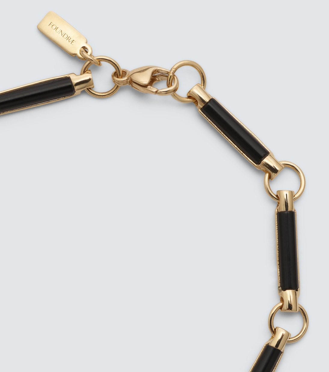 Armband Dream aus 18kt Gelbgold mit Onyx | FoundRae