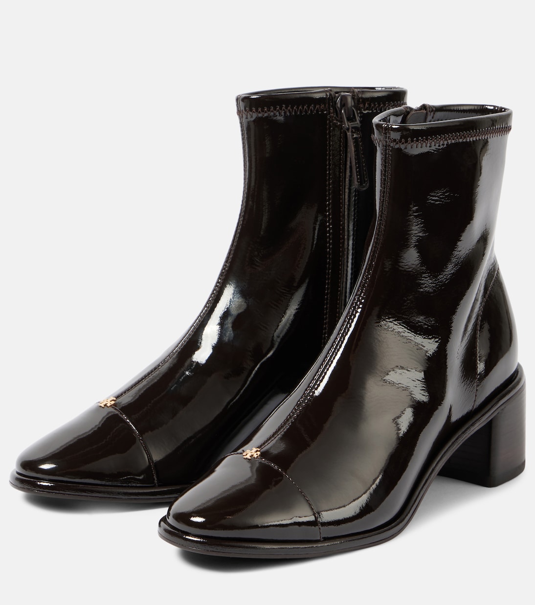 Patent leather ankle boots | Tory Burch