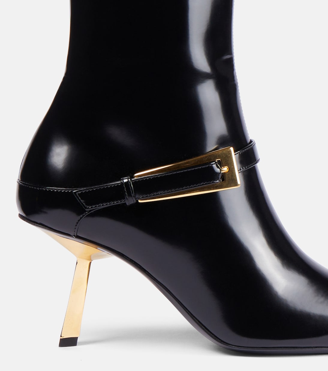 Bottines Lee 75 en cuir | Saint Laurent