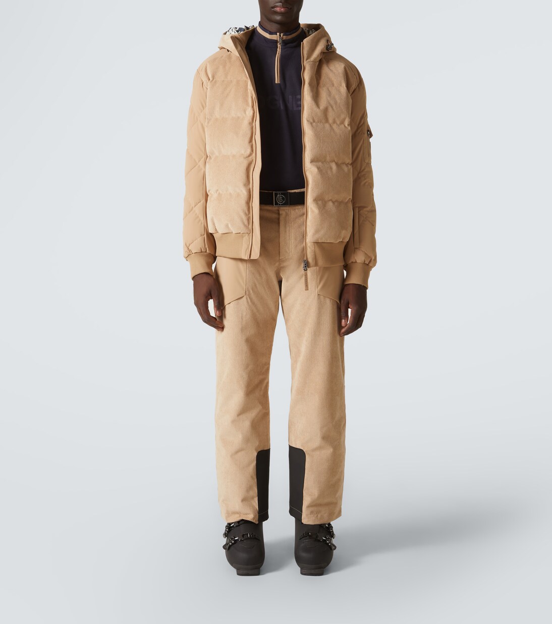 Felpa Gilbert in pile con zip | Bogner