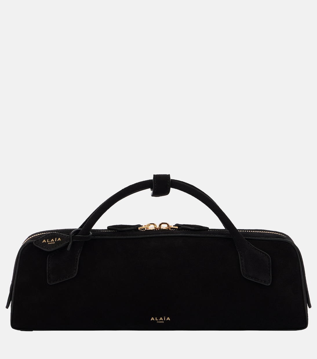 Pochette Le Teckel en daim | Alaïa