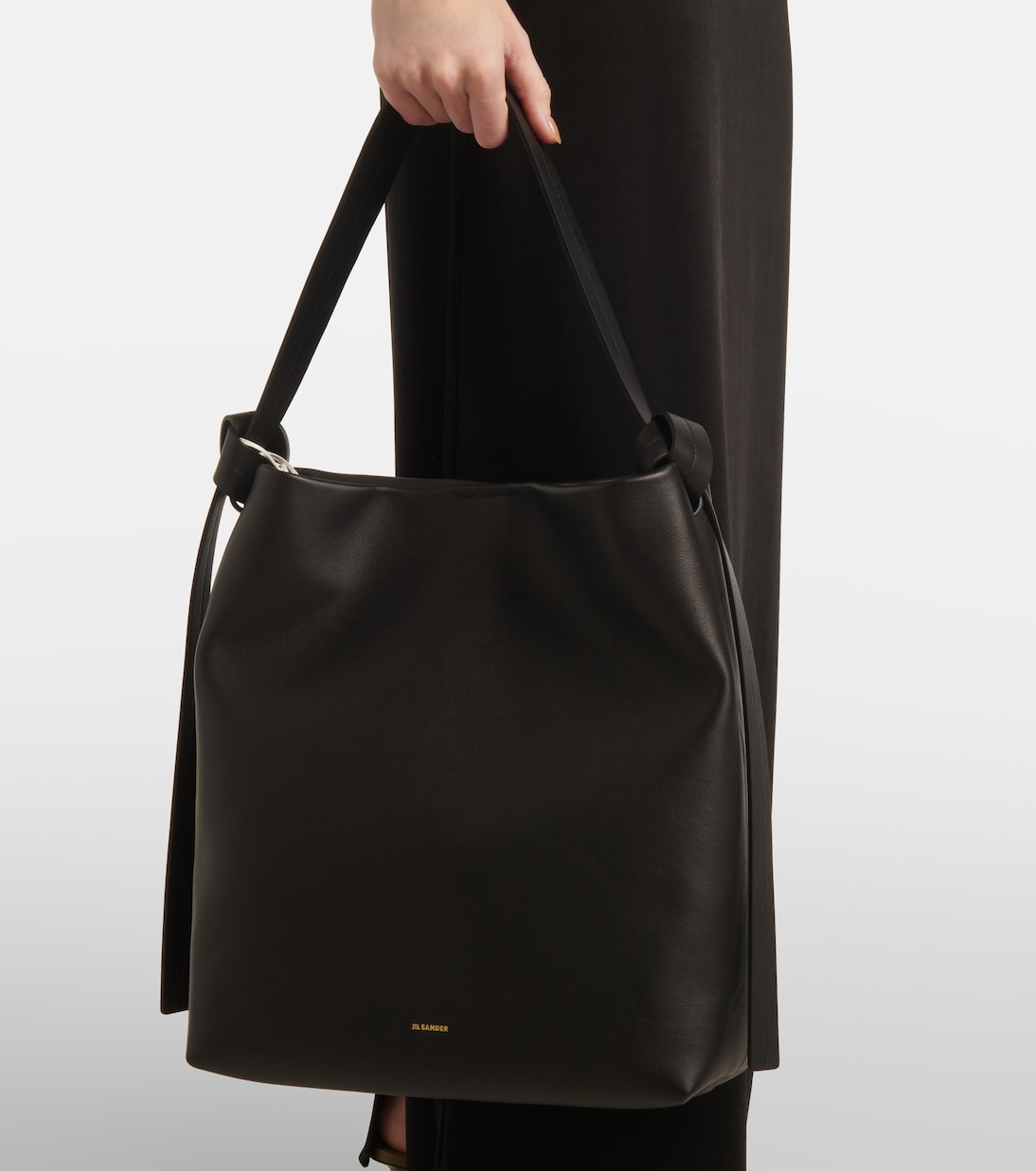 Sac Knot Medium en cuir | Jil Sander