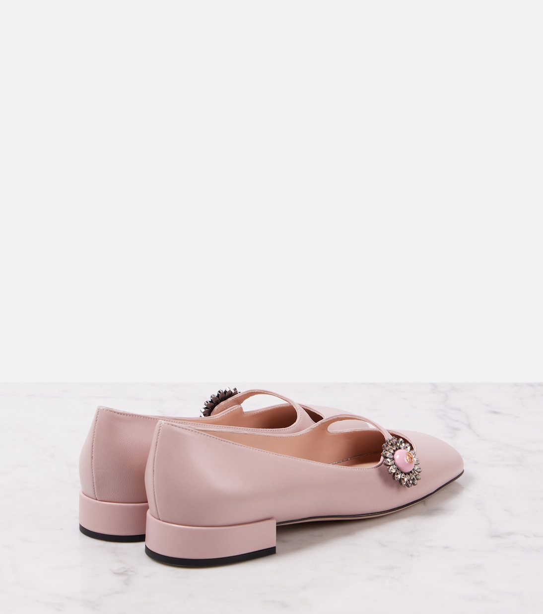 Bailarinas Mary Jane Preshoes de piel | Valentino Garavani
