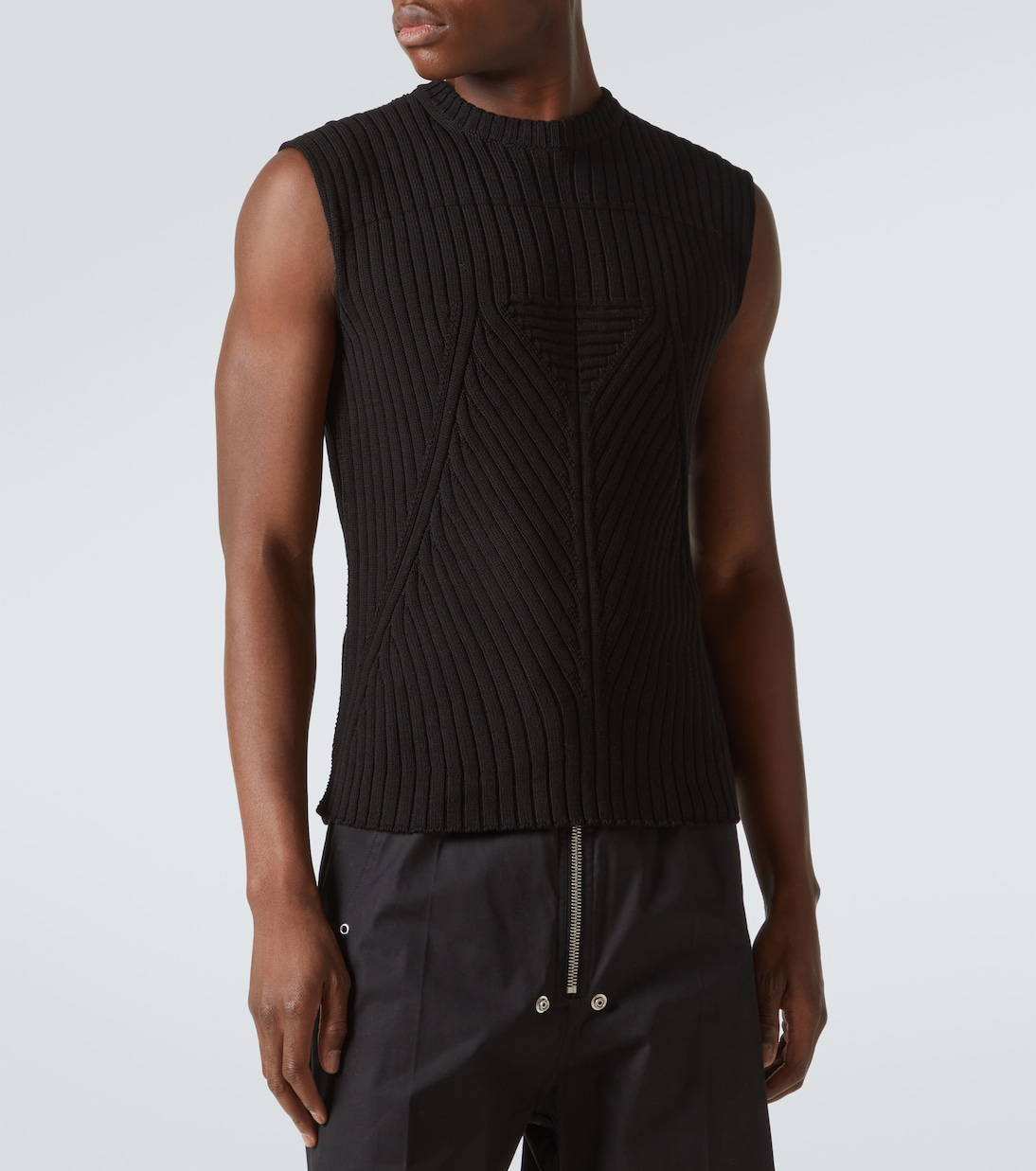 Pullunder aus Baumwoll-Jersey | Rick Owens