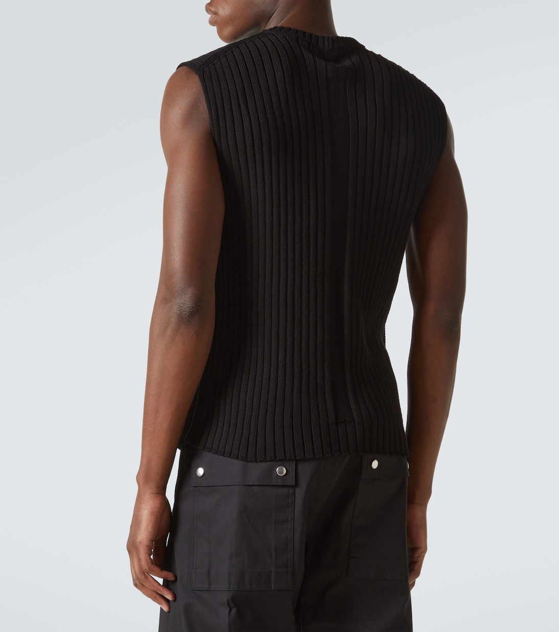 Pullunder aus Baumwoll-Jersey | Rick Owens