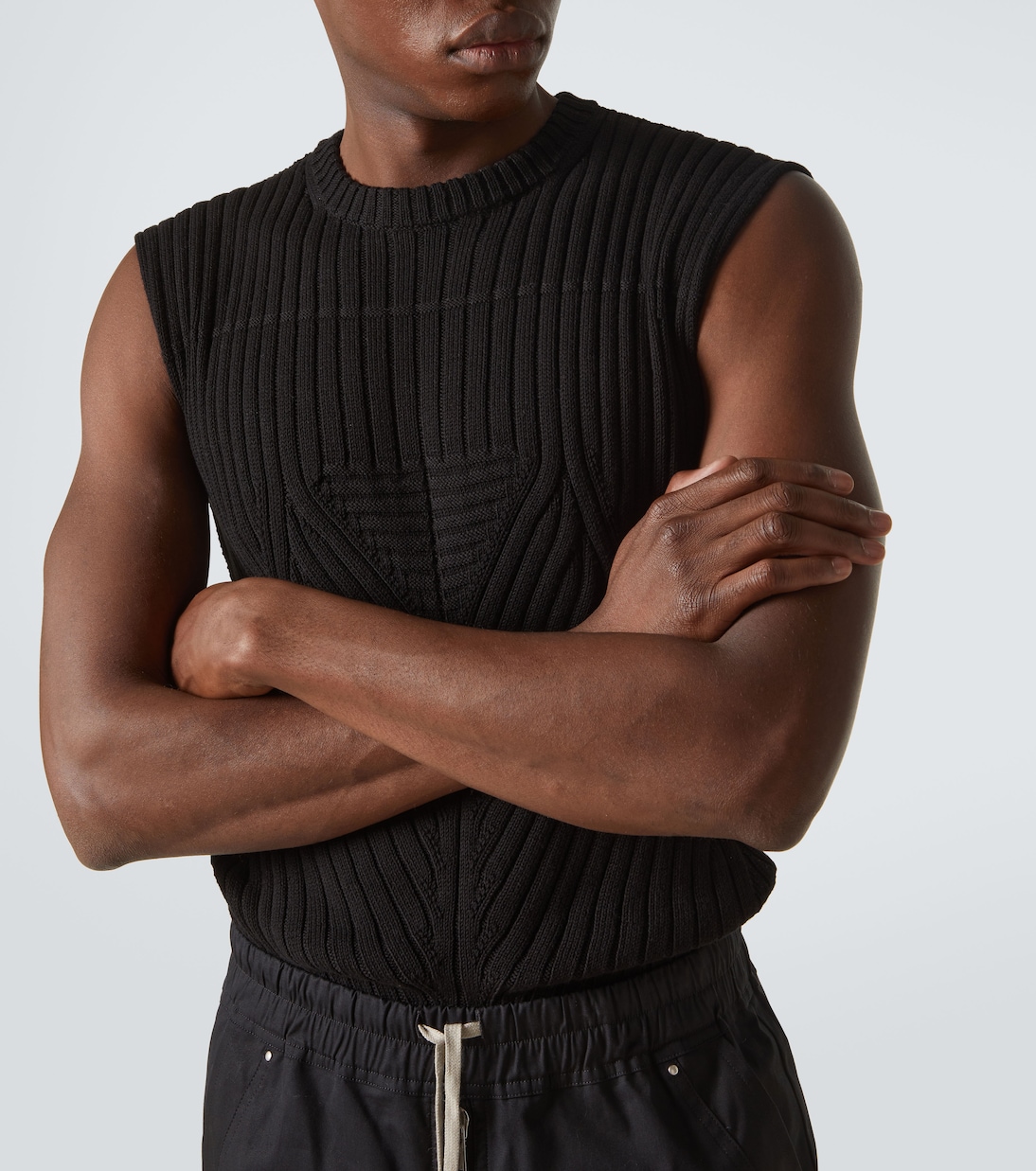 Pullunder aus Baumwoll-Jersey | Rick Owens