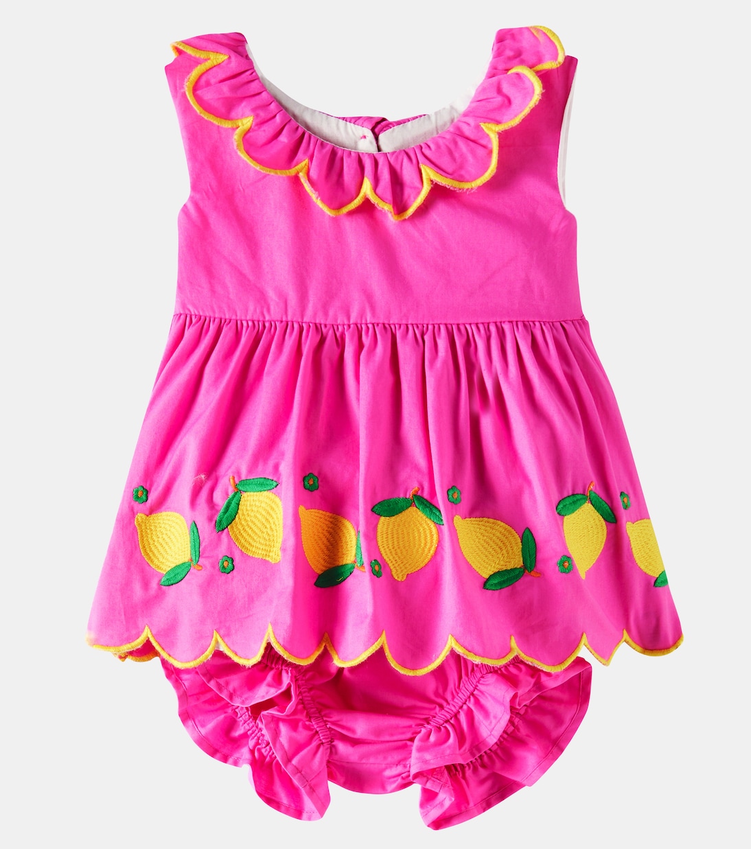 Baby - Set di abito e culottes in cotone | Fábula