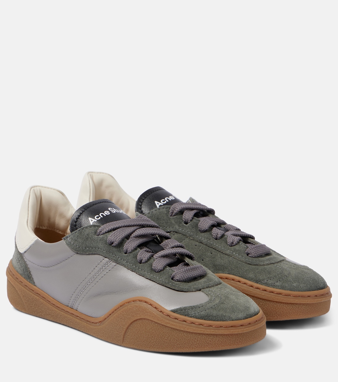 Sneakers Bars in suede e pelle | Acne Studios