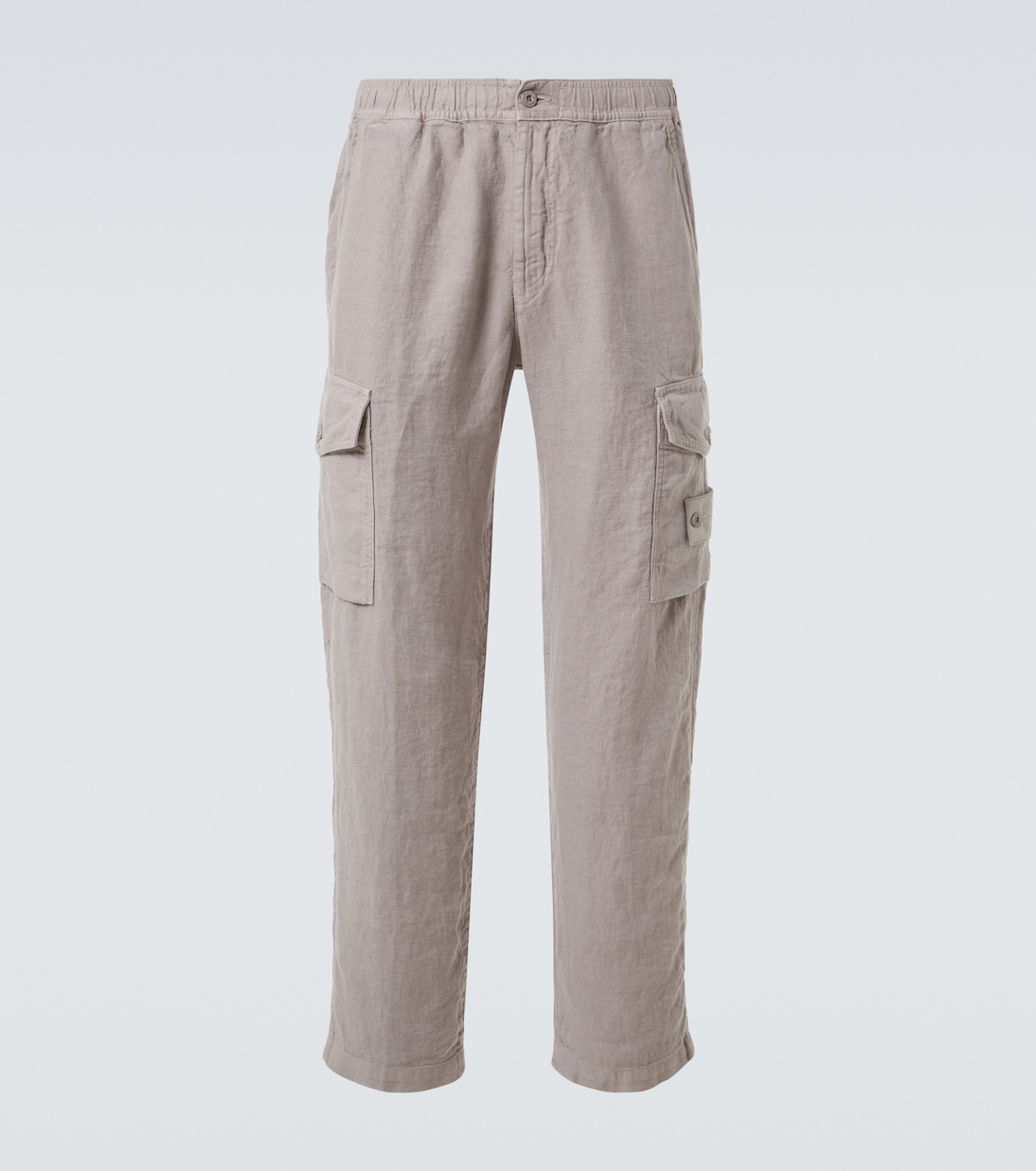 Cargohose Ghost Compass aus Leinen | Stone Island
