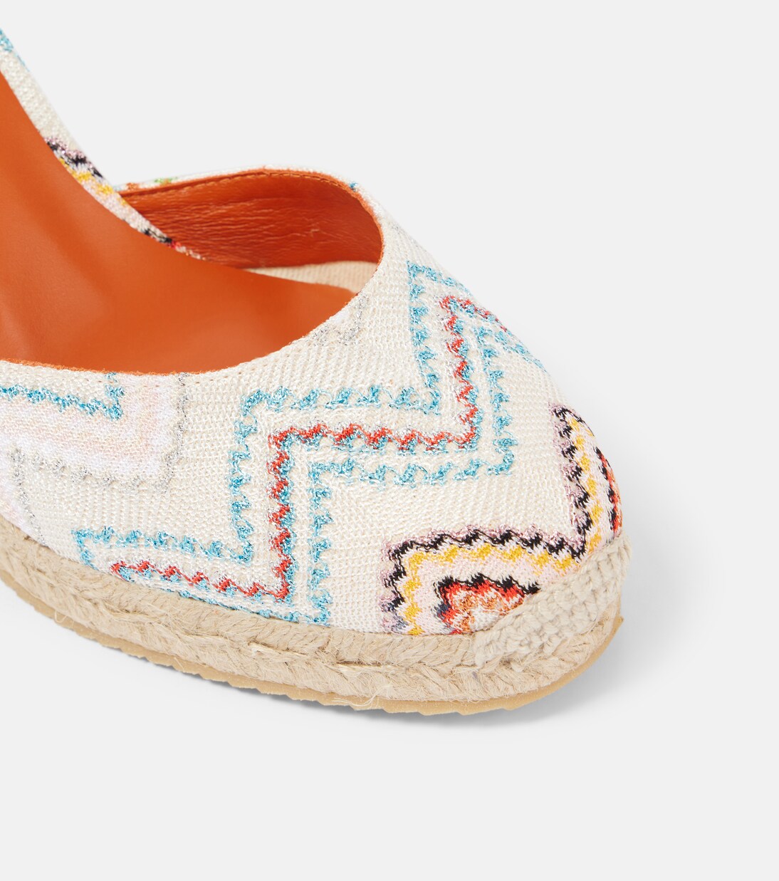 MISSONI Eva 80: Zeppe in stile zigzag con dettagli raschel per un look giovane e trendy