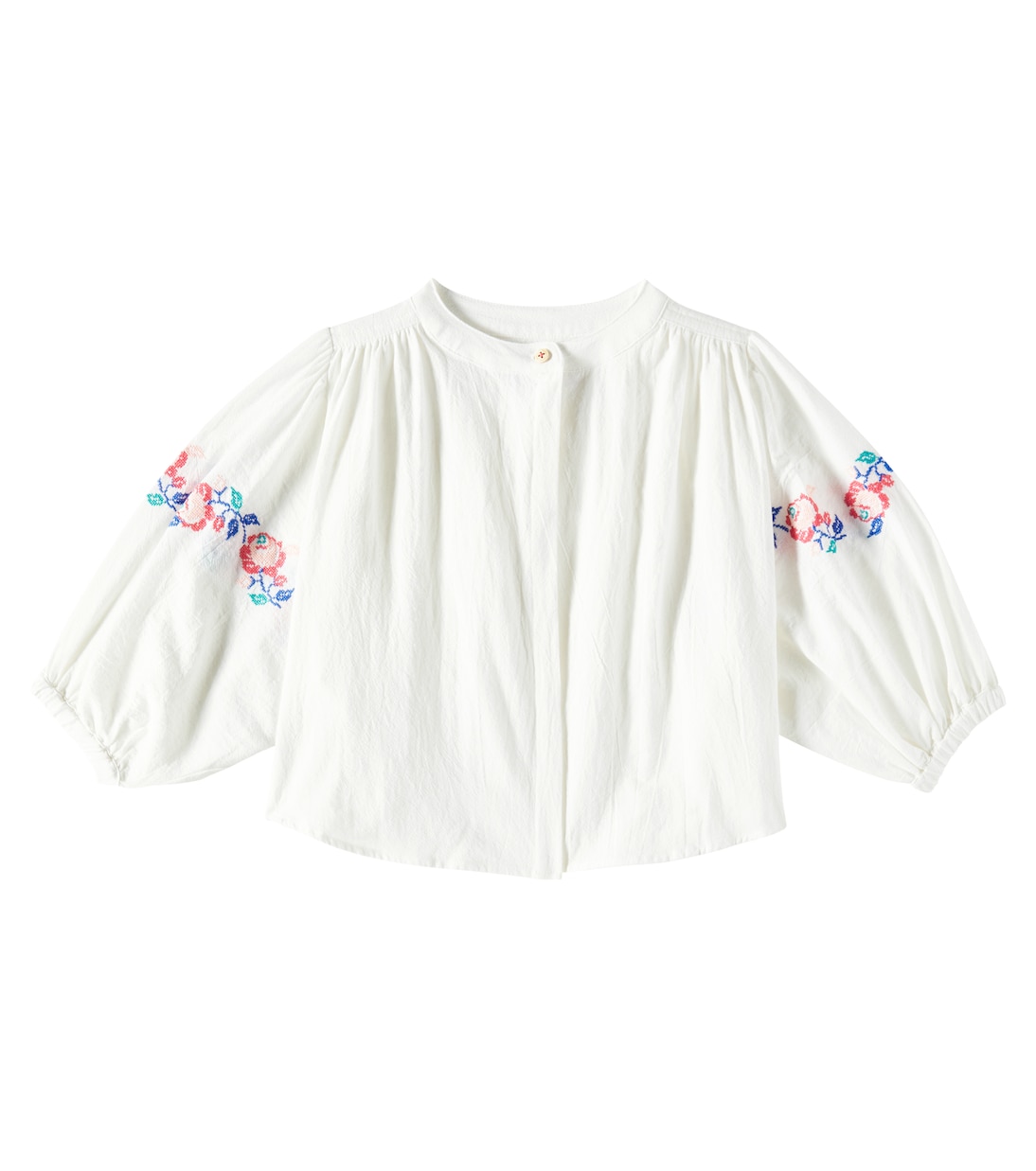 Chemise Christelle en coton à fleurs | C'era Una Volta