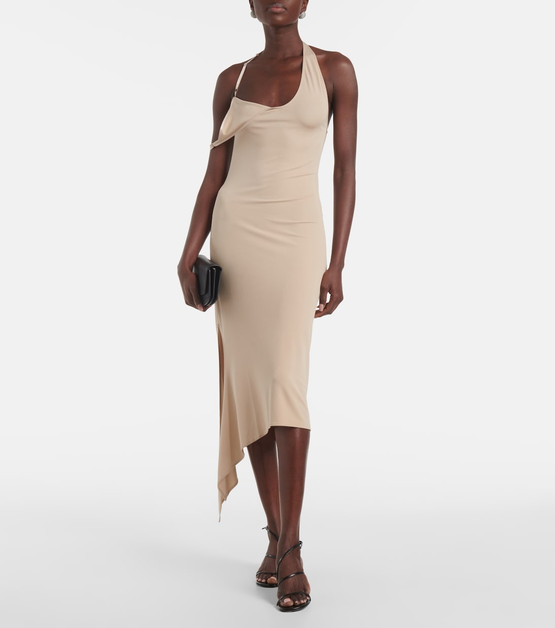 Abito midi asimmetrico Undressed | Courrèges