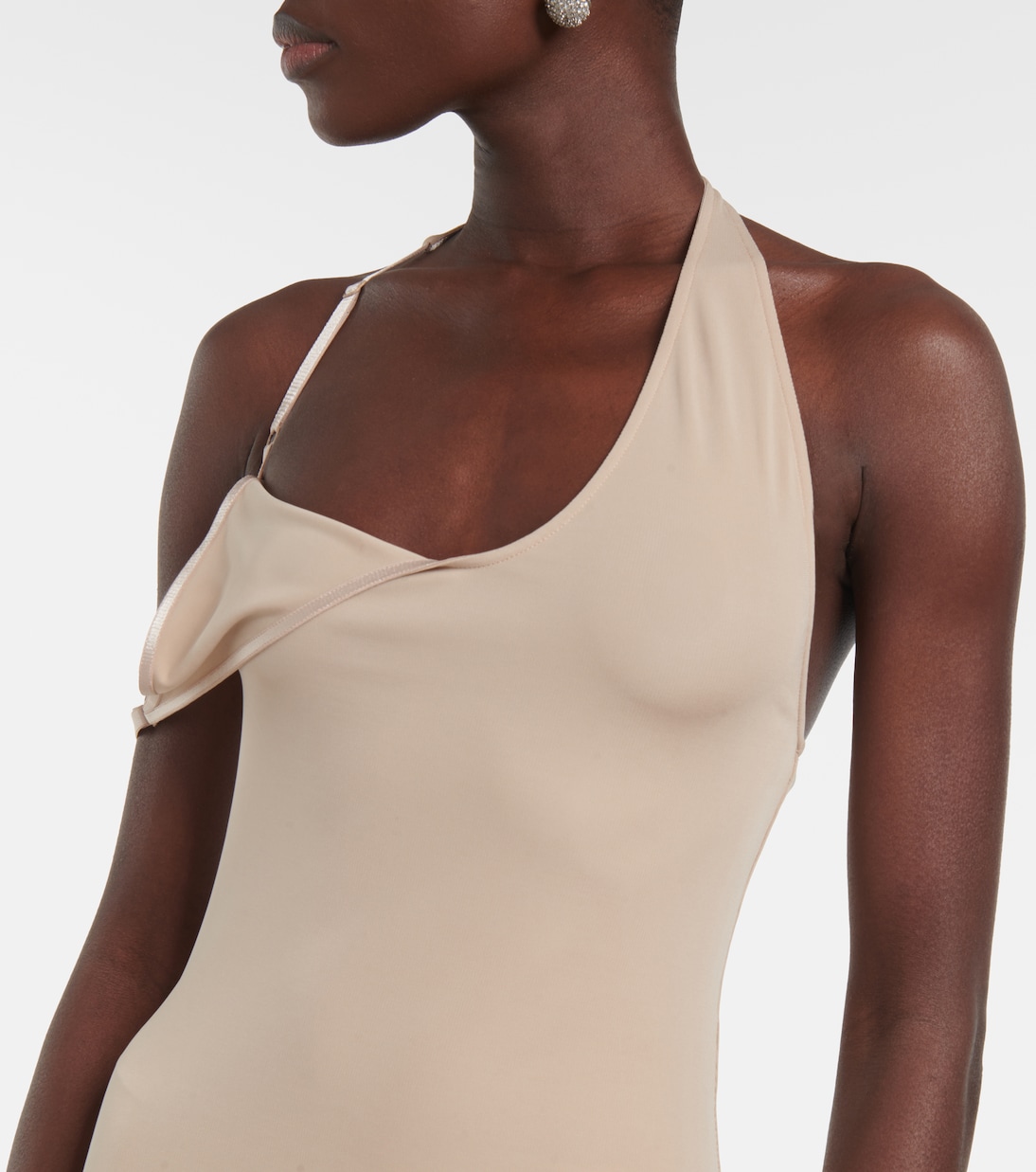 Abito midi asimmetrico Undressed | Courrèges