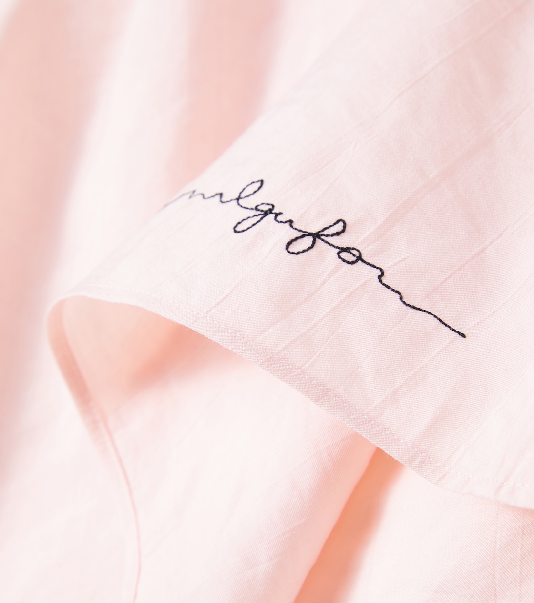 Top in jersey con volant e logo | Il Gufo