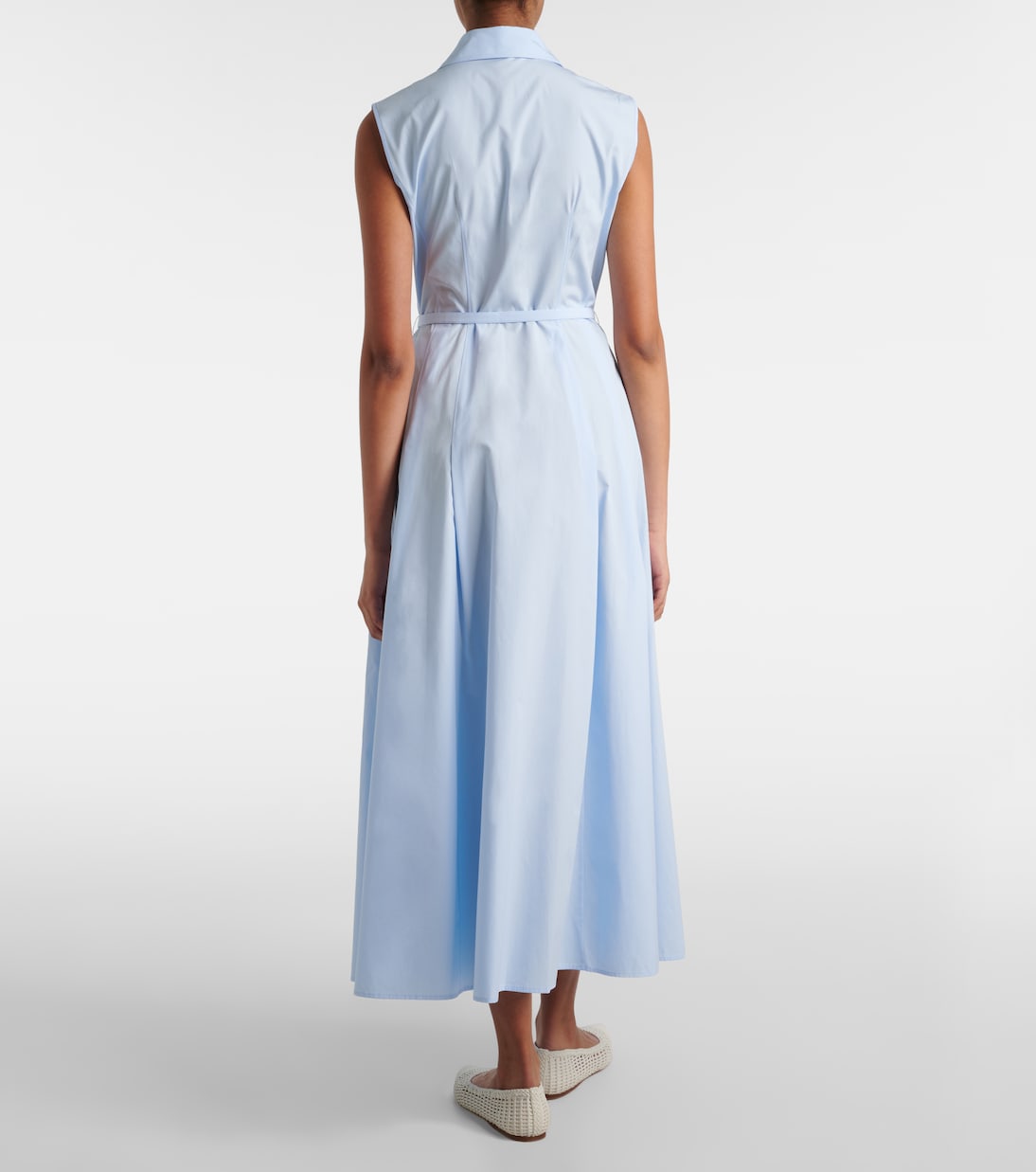 Abito midi Becca in cotone | Gabriela Hearst
