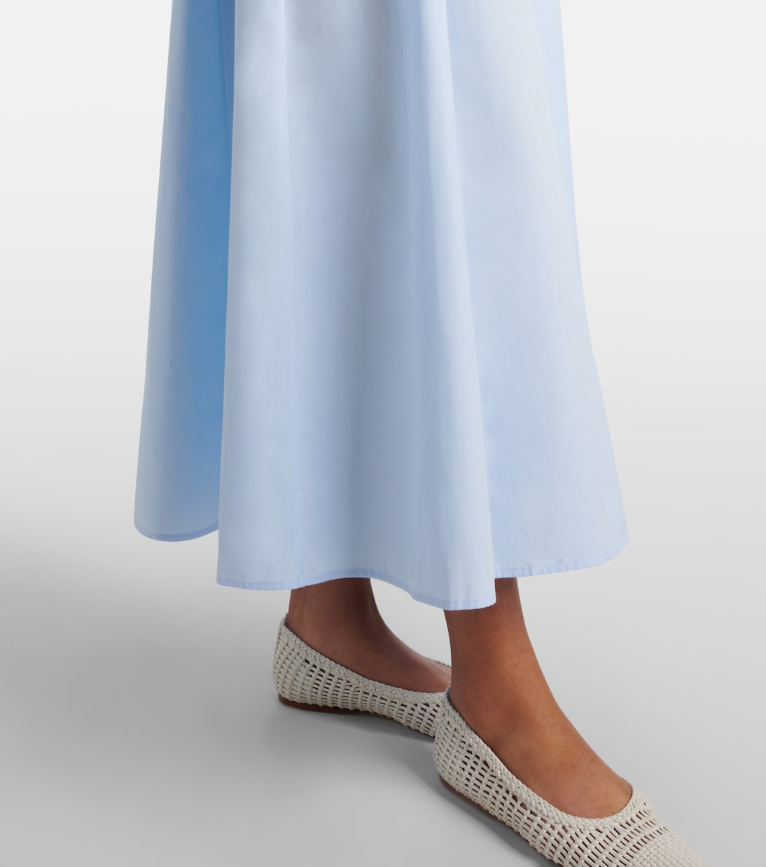 Abito midi Becca in cotone | Gabriela Hearst