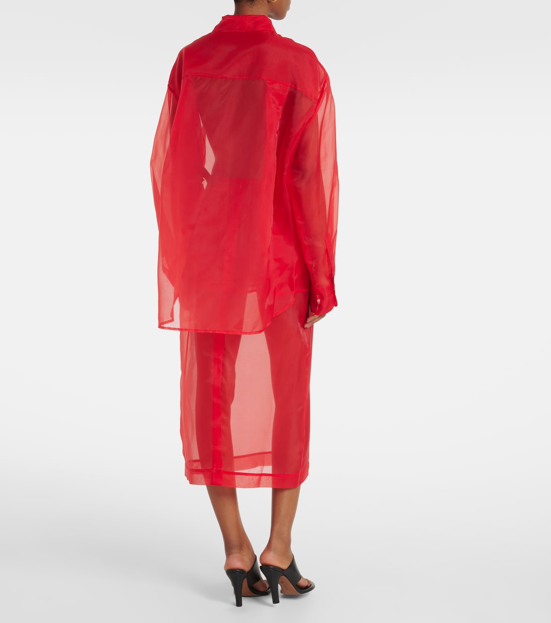Camicia Peri in misto seta | The Frankie Shop