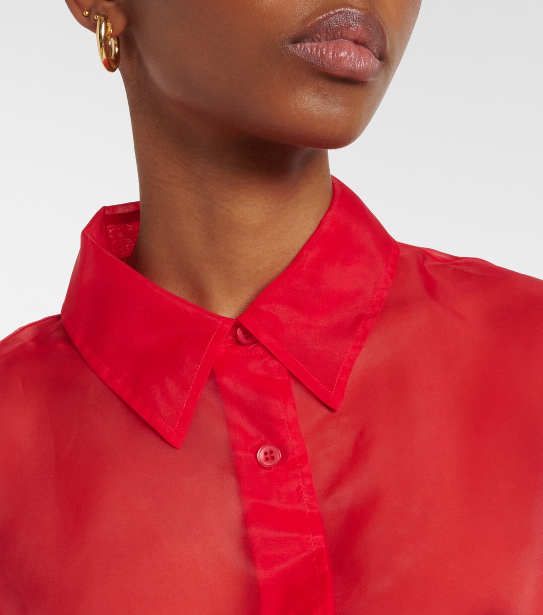 Camicia Peri in misto seta | The Frankie Shop