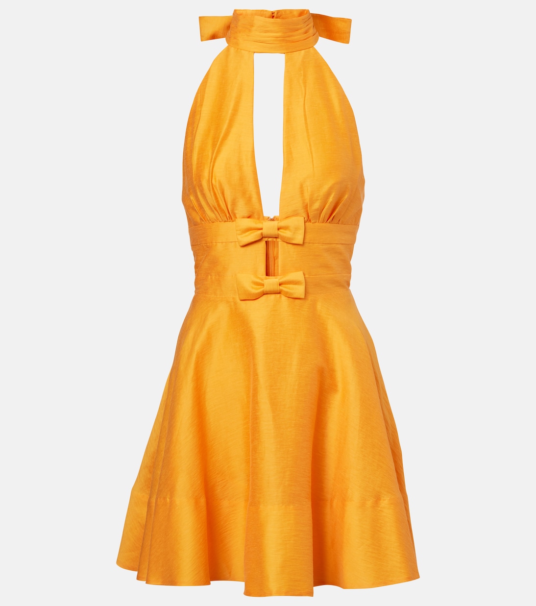 Cera cutout halterneck minidress | Rebecca Vallance