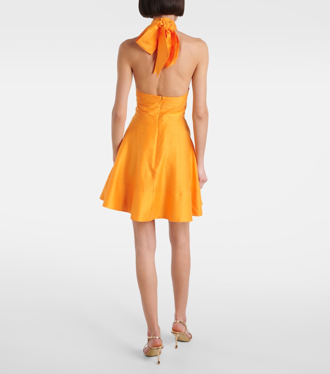 Cera cutout halterneck minidress | Rebecca Vallance