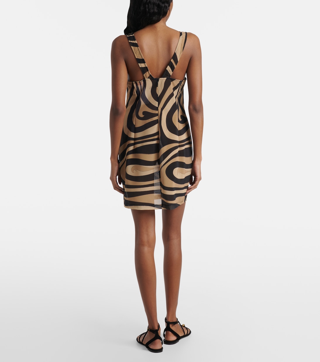 Marmo mesh minidress | Pucci