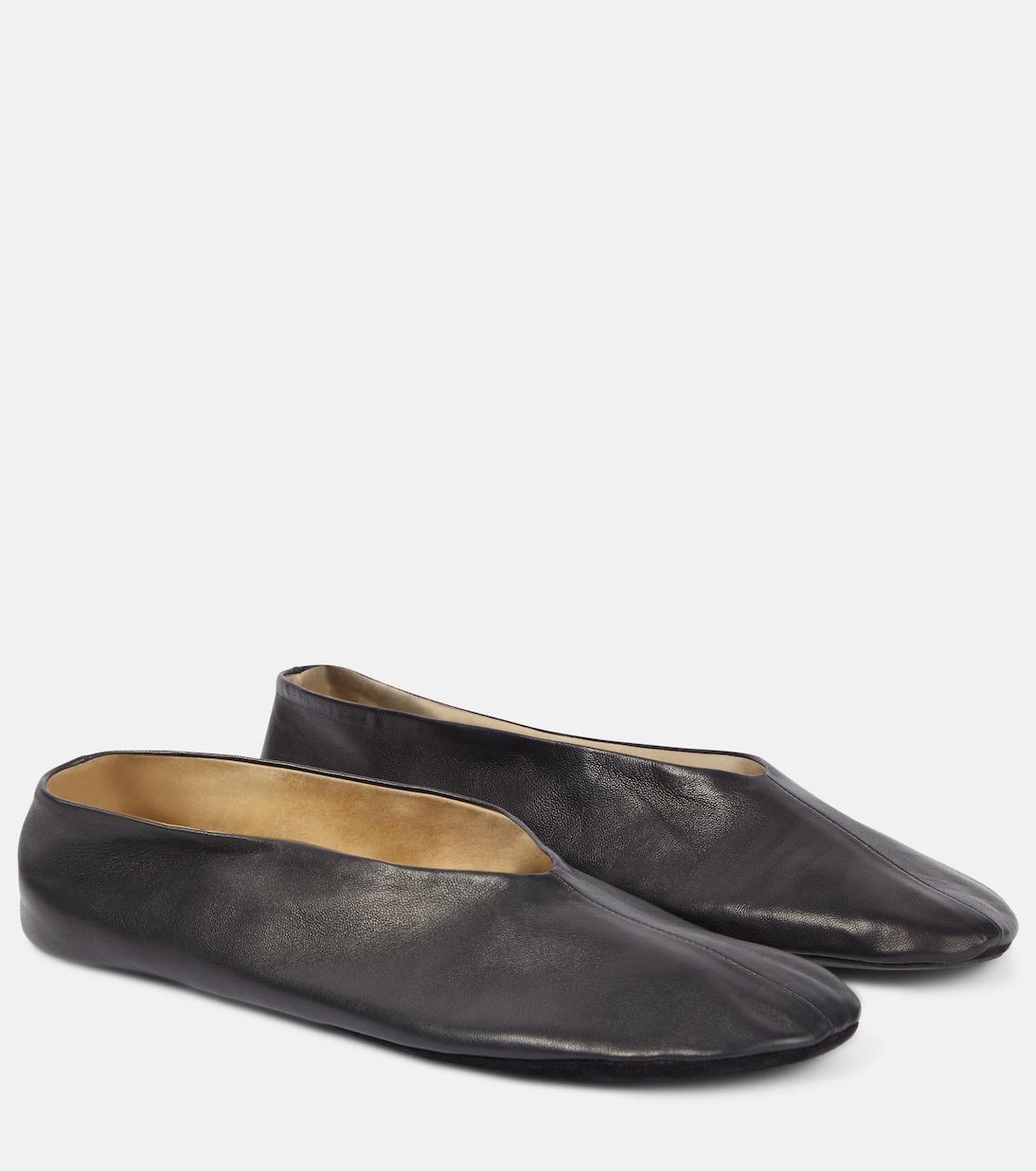 Slip-on en cuir | The Row