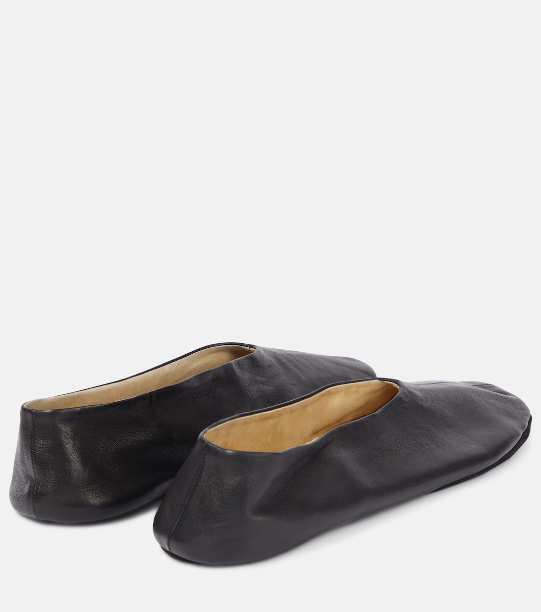 Slip-on en cuir | The Row