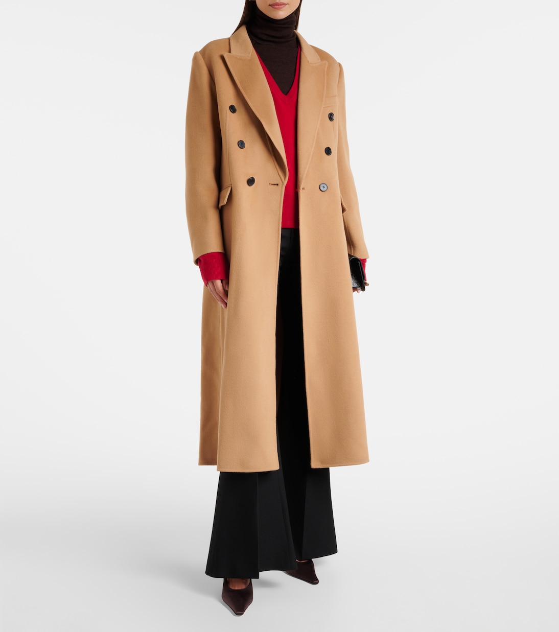 Mantel aus Wolle und Kaschmir | Victoria Beckham