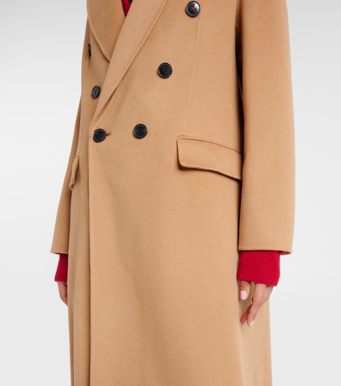 Mantel aus Wolle und Kaschmir | Victoria Beckham
