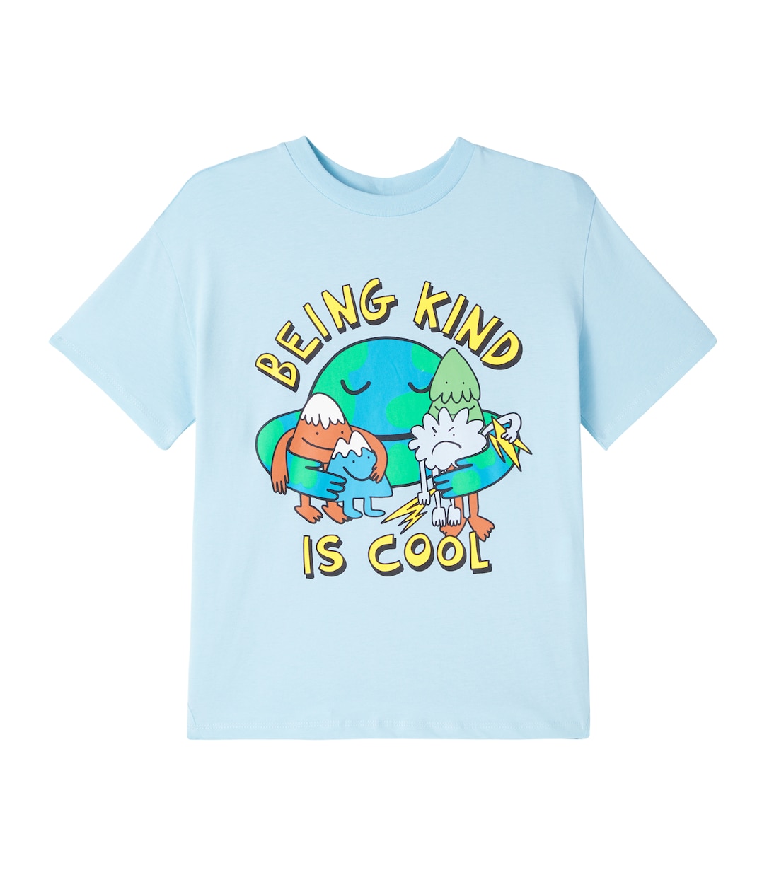 Printed cotton jersey T-shirt | Stella McCartney Kids