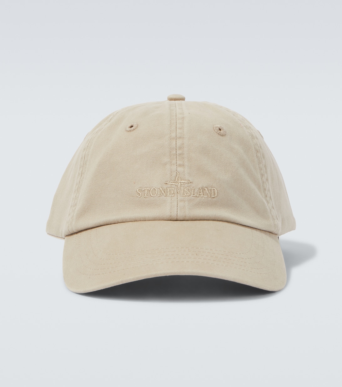 Logo cotton gabardine baseball cap | Stone Island