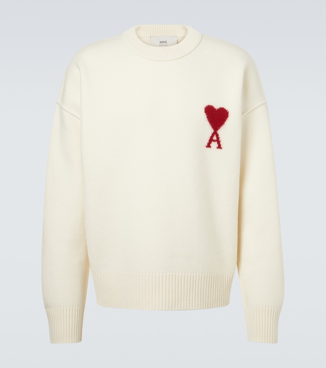 Ami De Cœur virgin wool sweater | Ami Paris