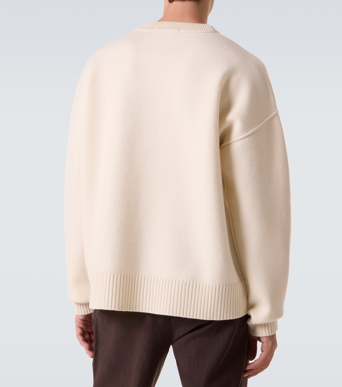 Ami De Cœur virgin wool sweater | Ami Paris