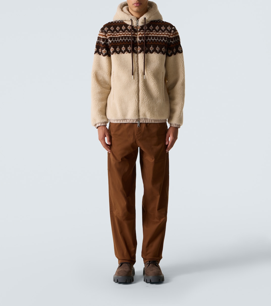 Jacke aus Teddyfleece | Moncler