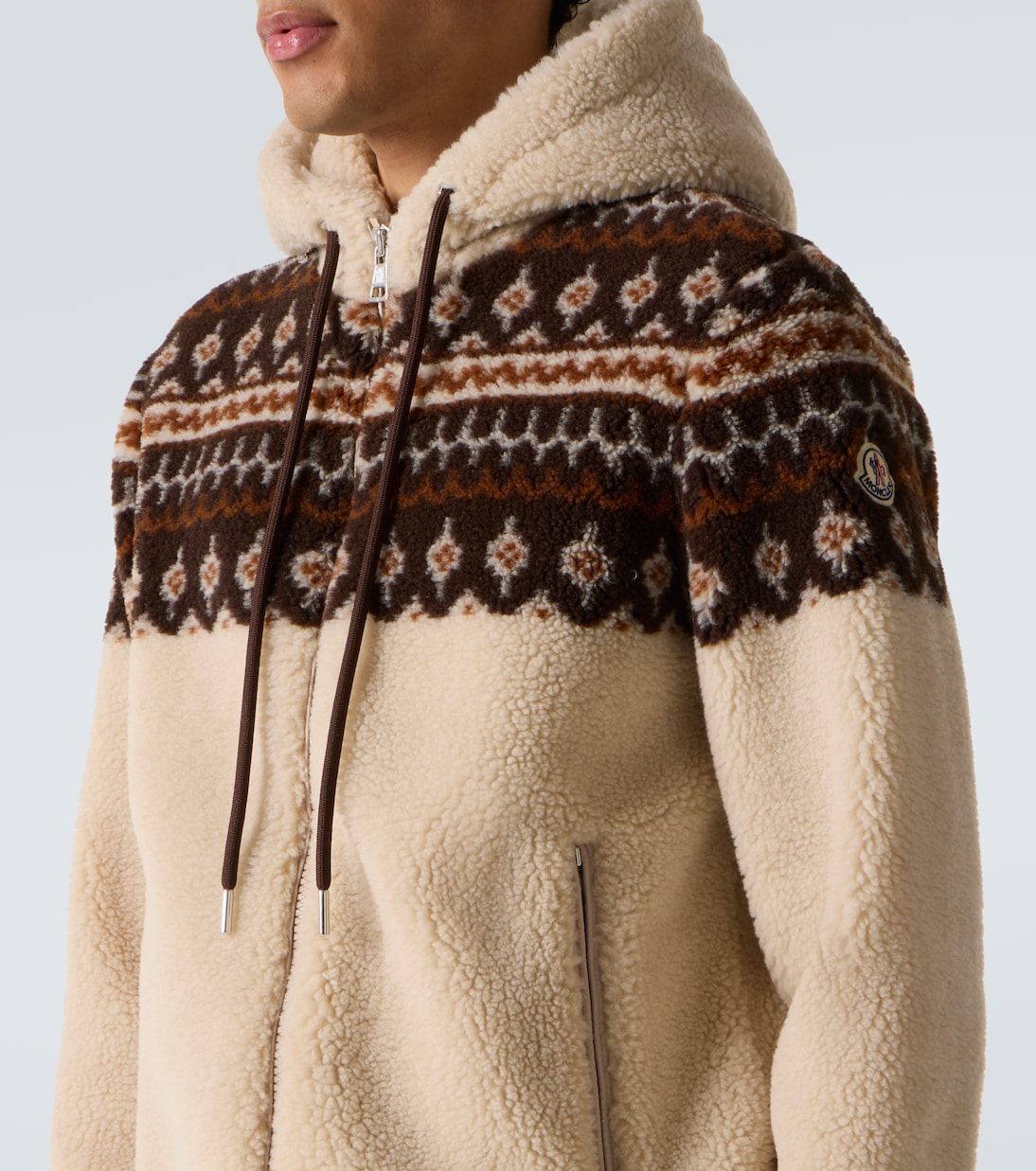 Jacke aus Teddyfleece | Moncler