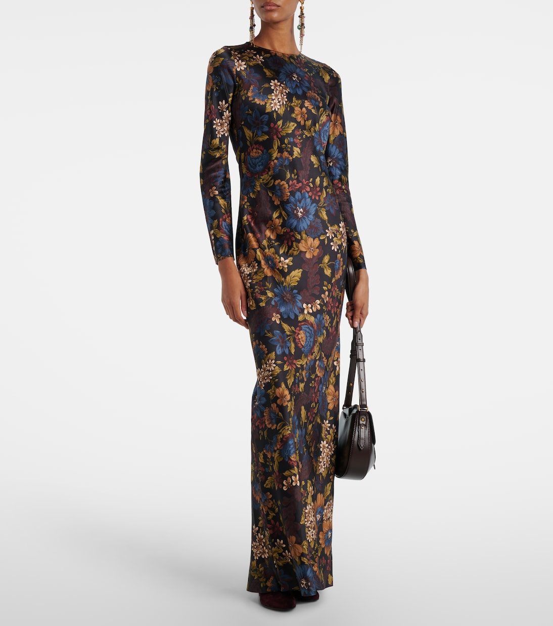 Gemma floral silk-blend maxi dress | Veronica Beard