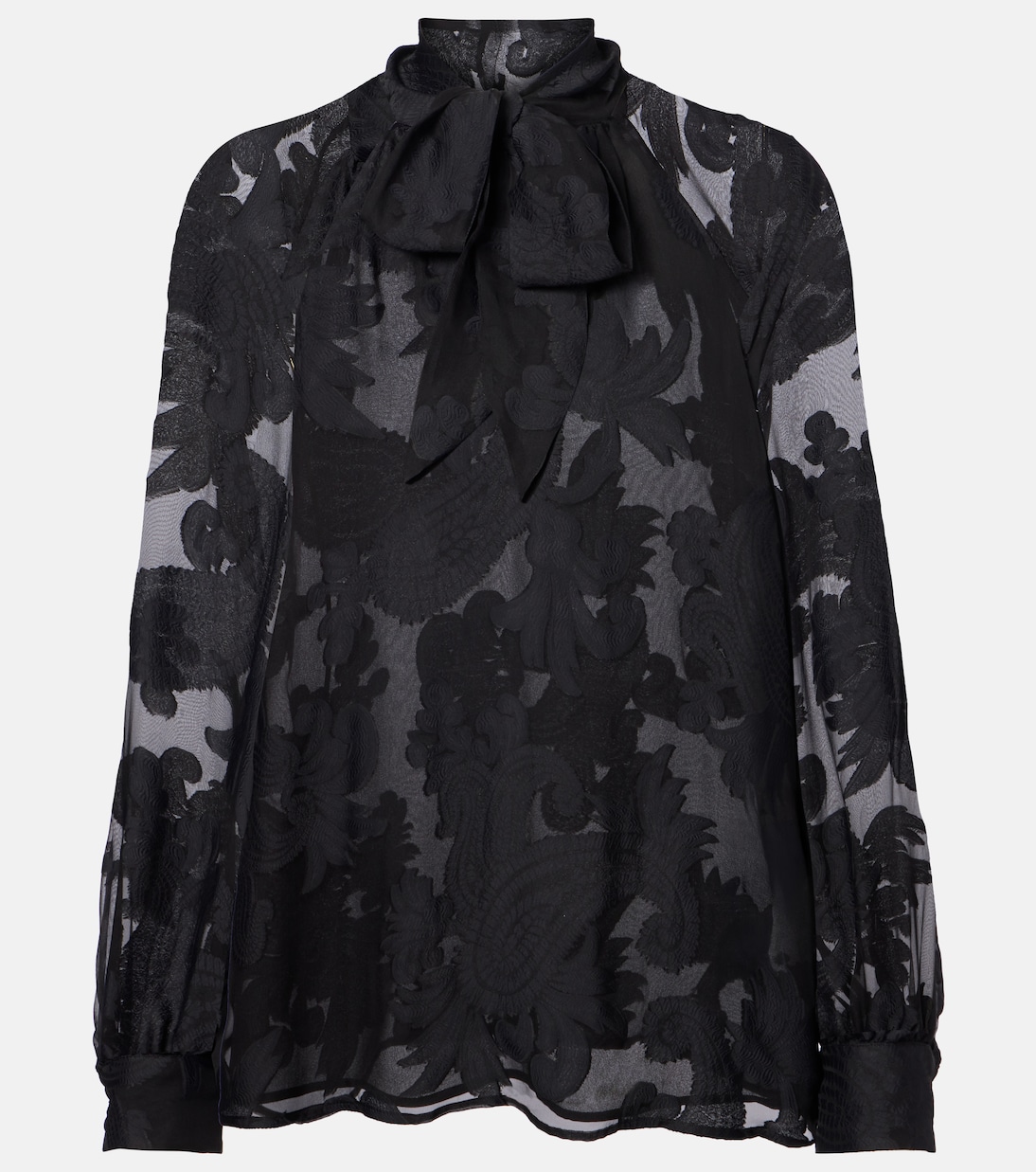 Paisley tie-neck blouse | Etro