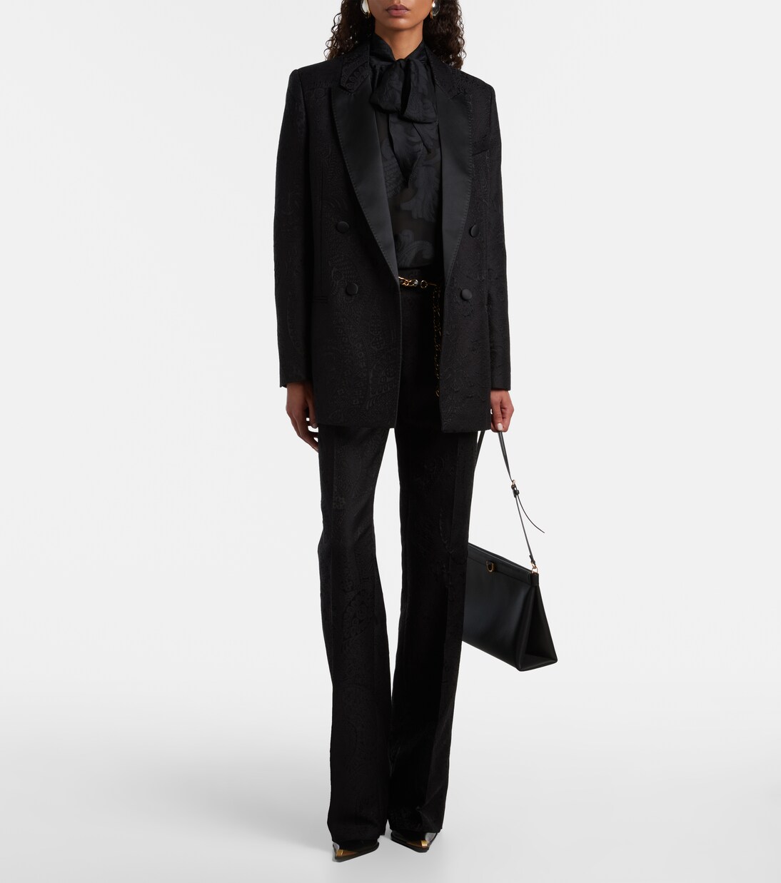 Paisley tie-neck blouse | Etro