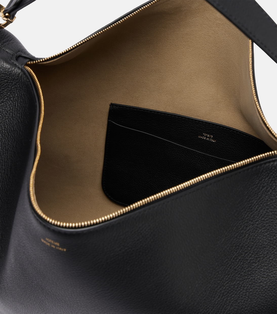 Bevel leather tote bag | Toteme