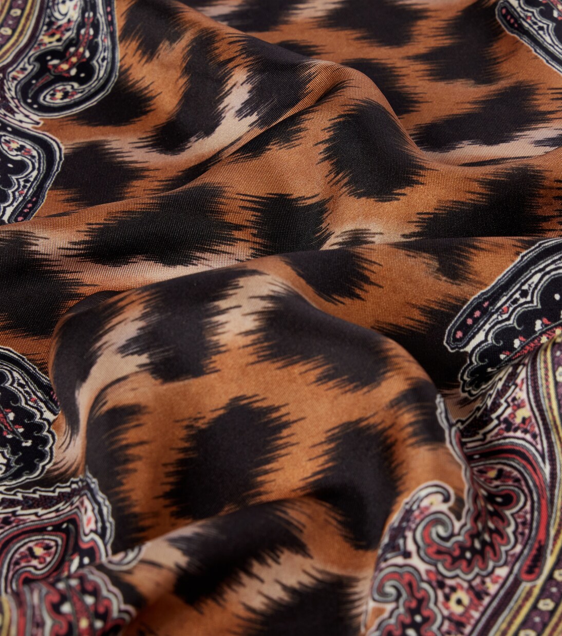 Bedrucktes Tuch Rombetto aus Seide | Etro