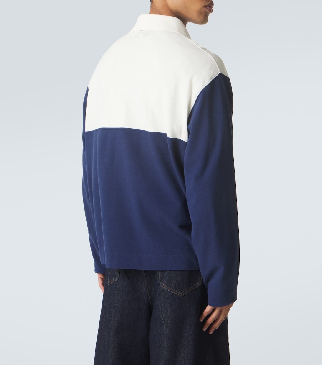 Logo cotton piqué polo shirt | Ami Paris