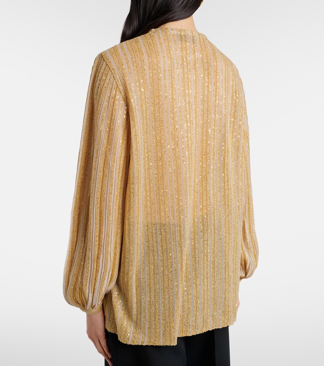 Cutout lamé blouse | Missoni