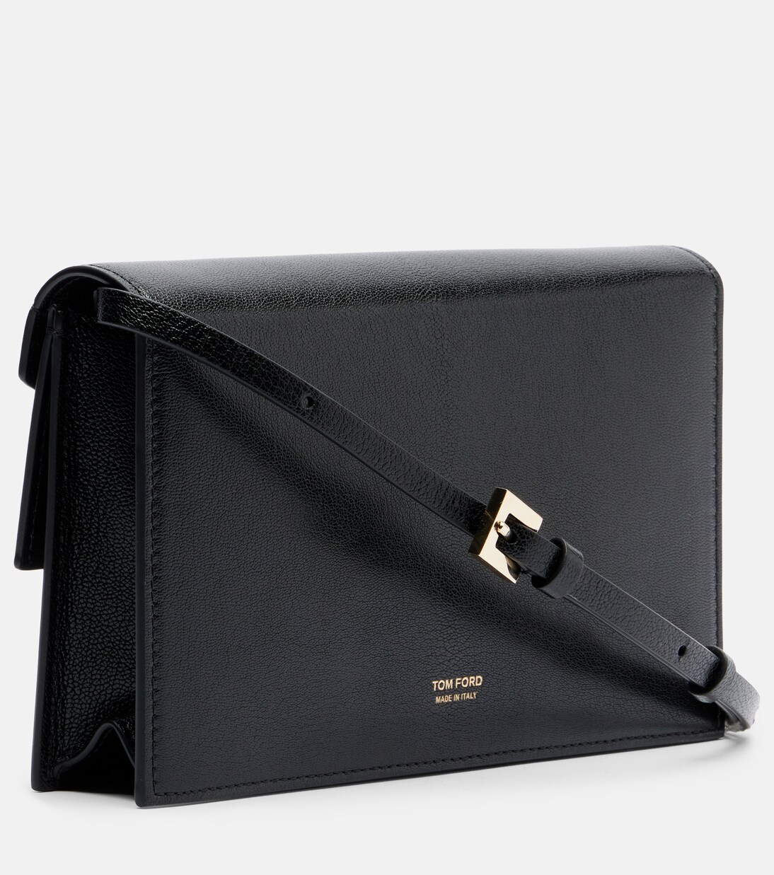 T Mini leather crossbody bag | Tom Ford