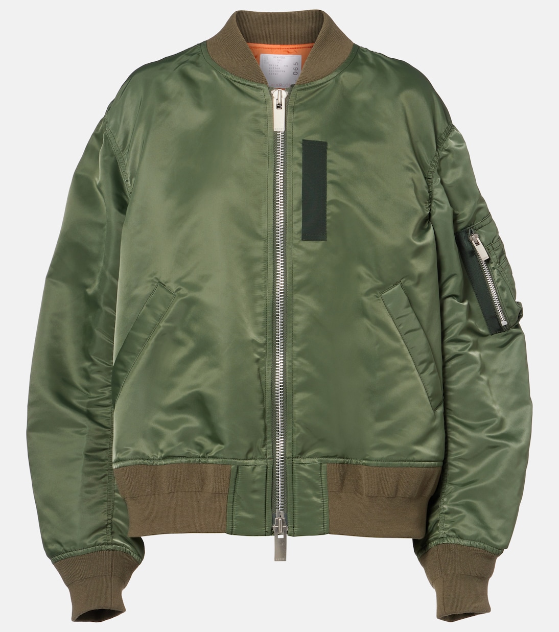 Technical twill bomber jacket | Sacai