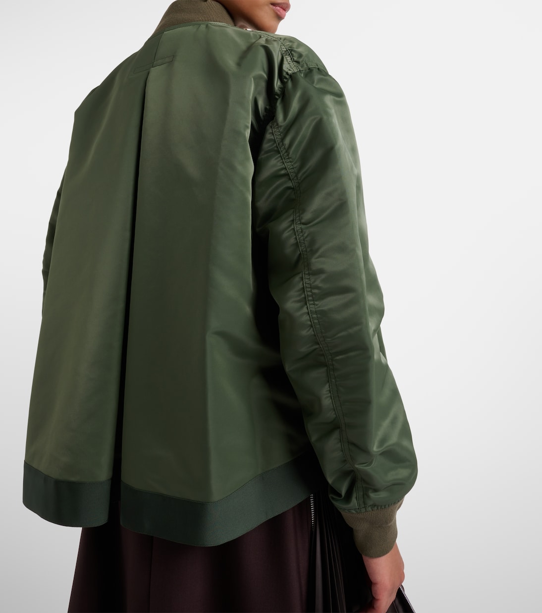 Technical twill bomber jacket | Sacai