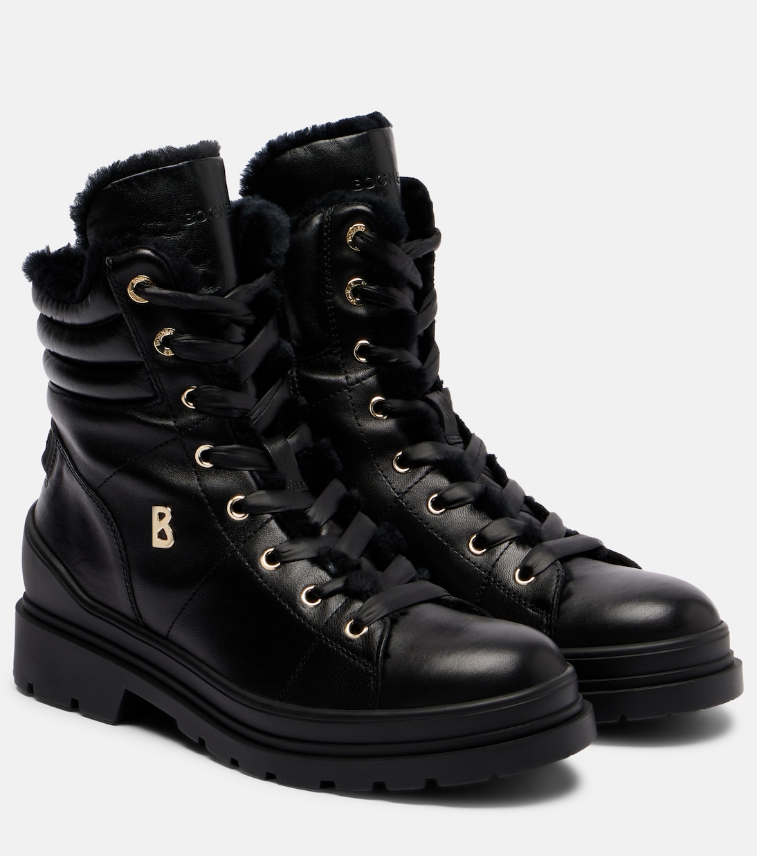 St Moritz leather lace-up boots | Bogner