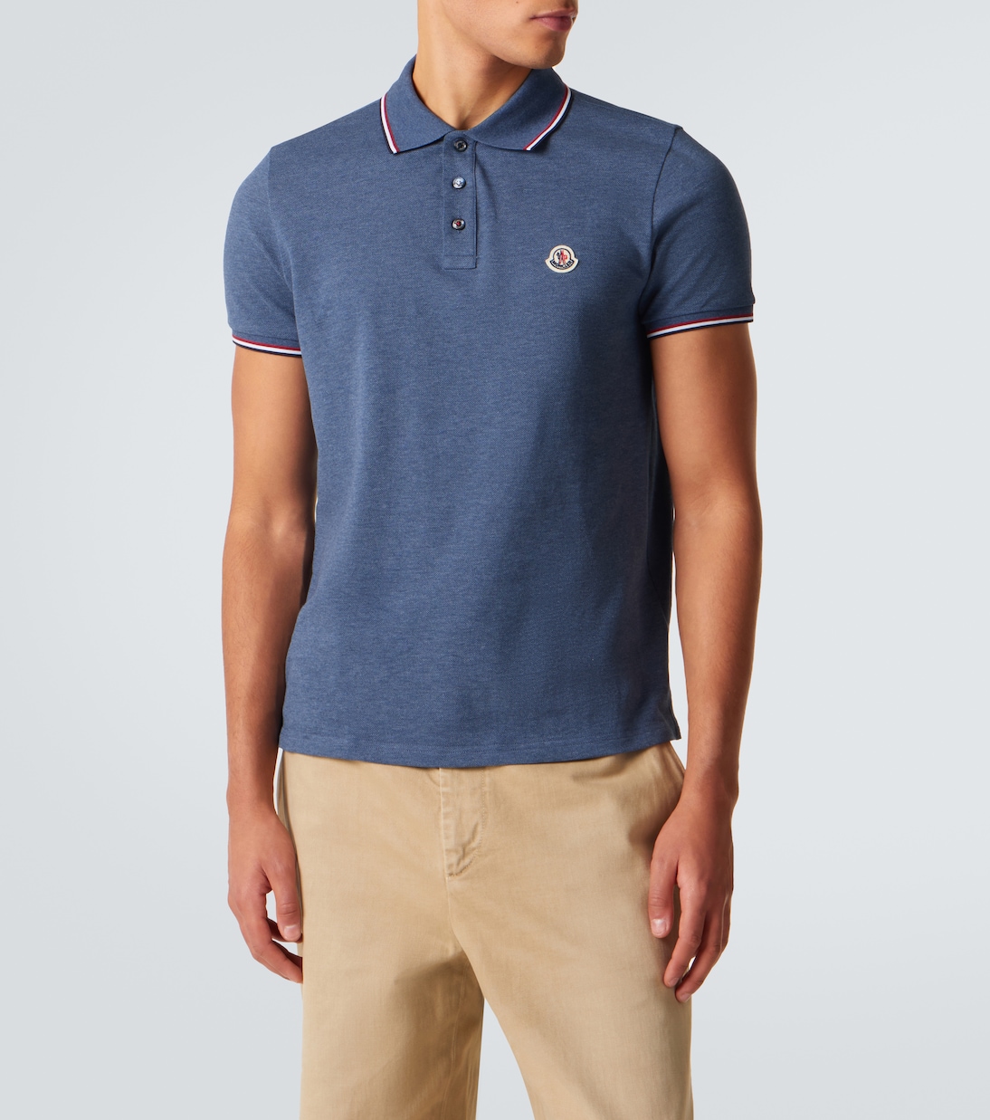 Polo in piqué di cotone | Moncler