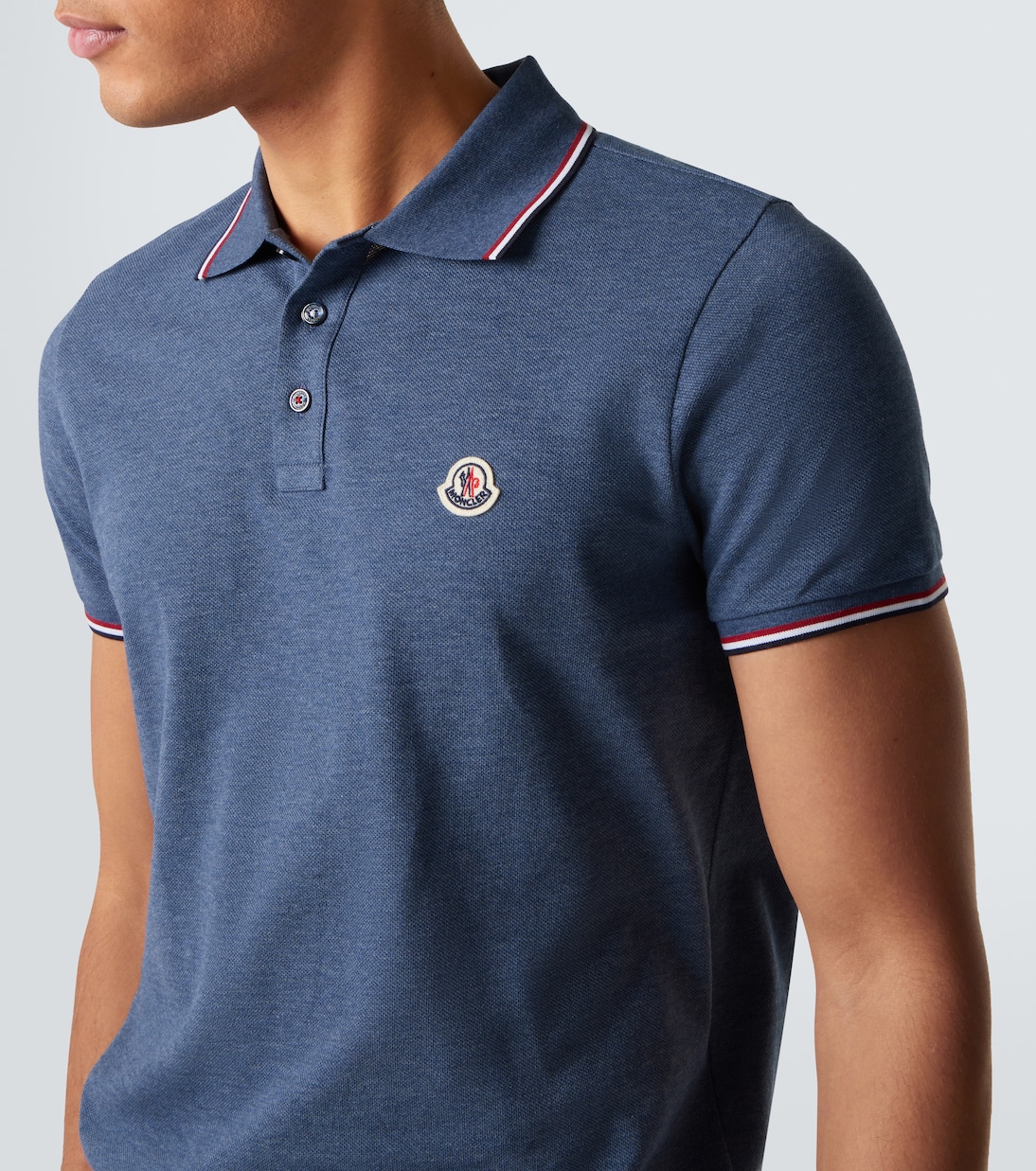 Polo in piqué di cotone | Moncler